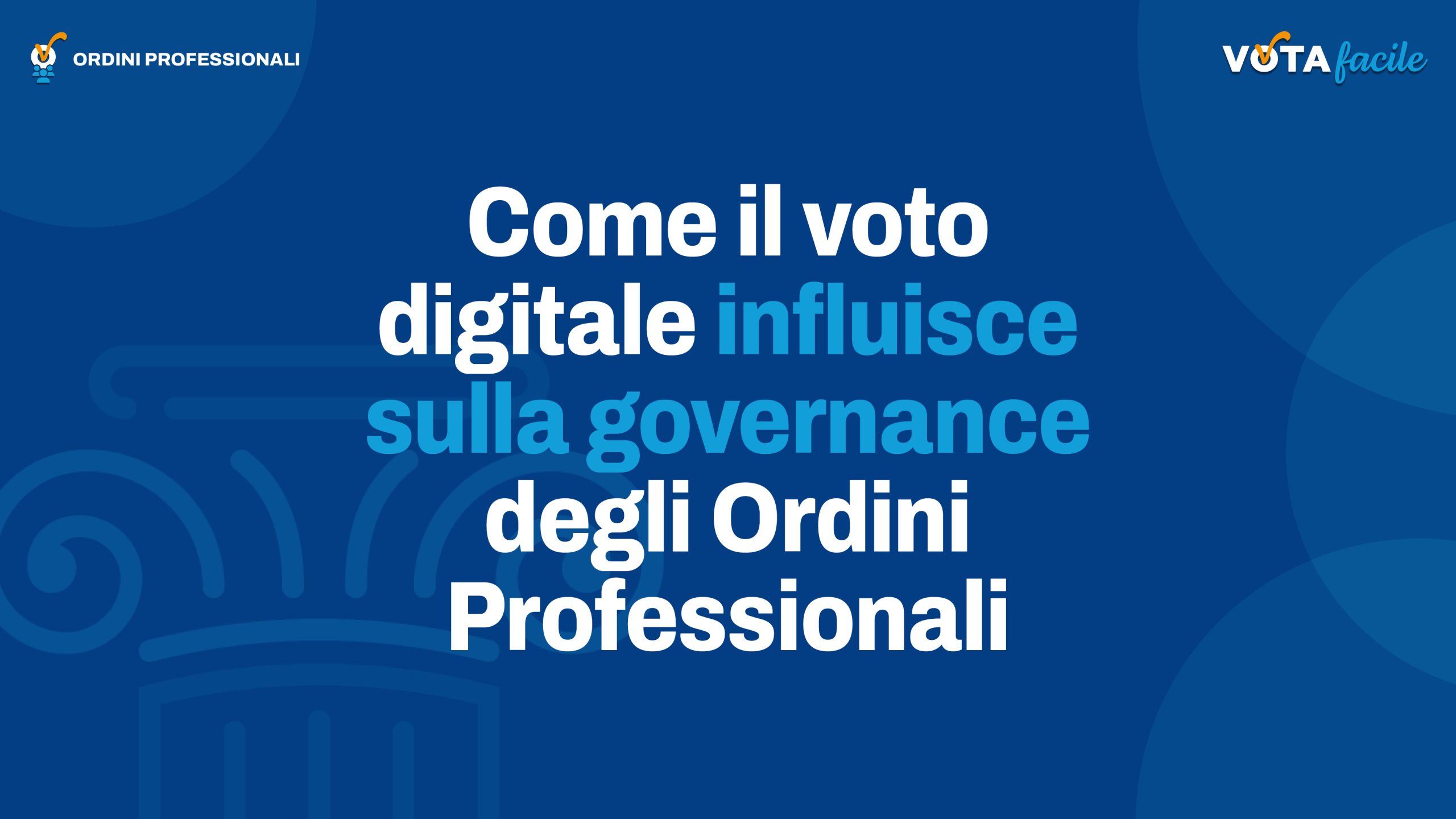 governance ordini professionali