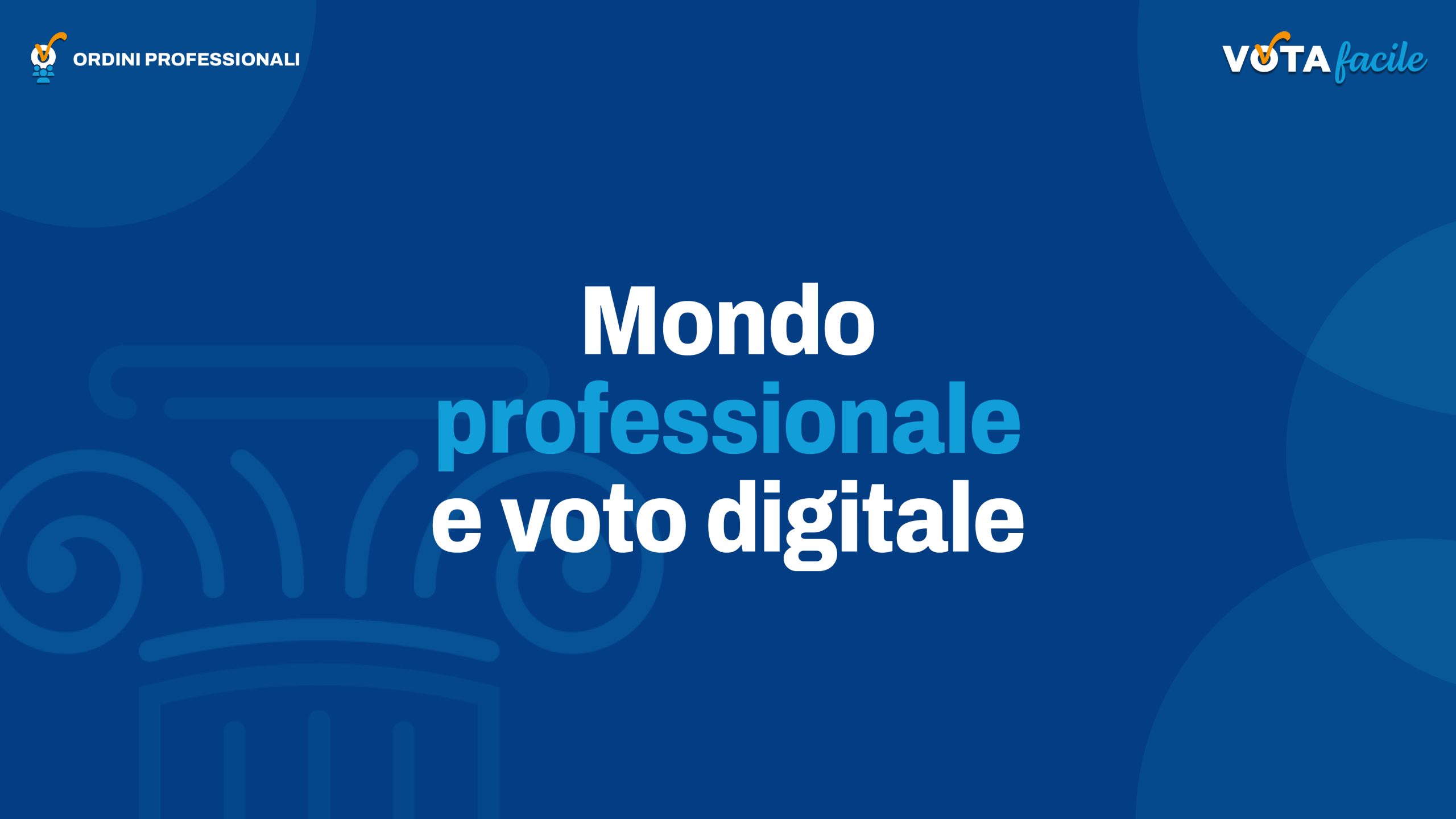 digitalizzazione degli ordini professionali